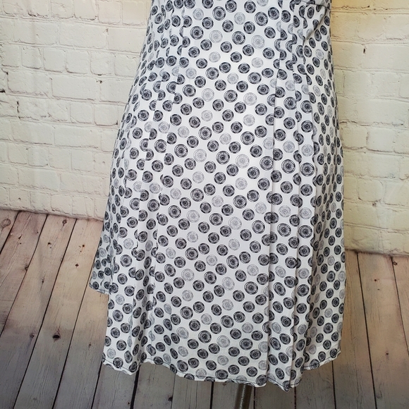 Jason Wu Retro Print Wheel Dress With Collar Size XS - Picture 9 of 10